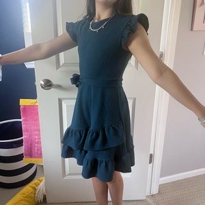 Girls blue dress